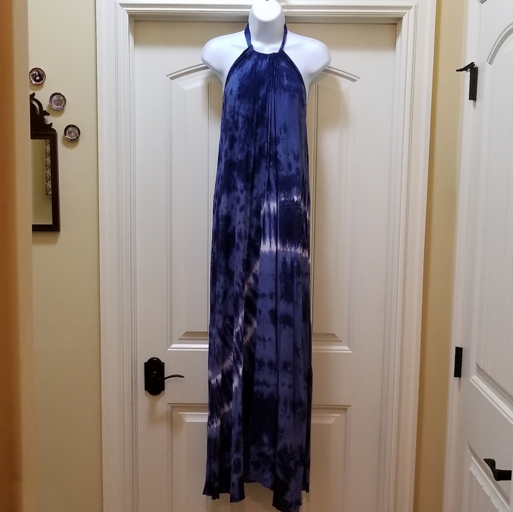 Elan Boho halter maxi beach dress
